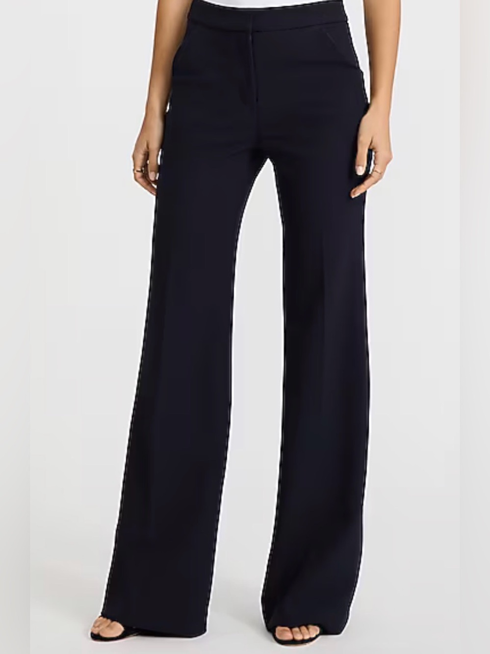 Express Wide-Leg Pants in Black